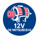 12V за оригинално обурудване MITSUBISHI 12V за оригинално обурудване MITSUBISHI