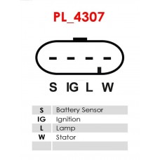 A1117S Алтернатор  12V 120Amp w.p.